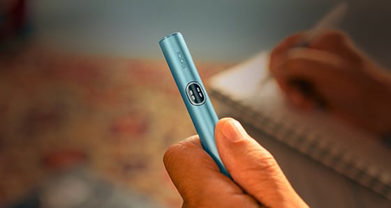 A Jade Green IQOS ILUMA PRIME.