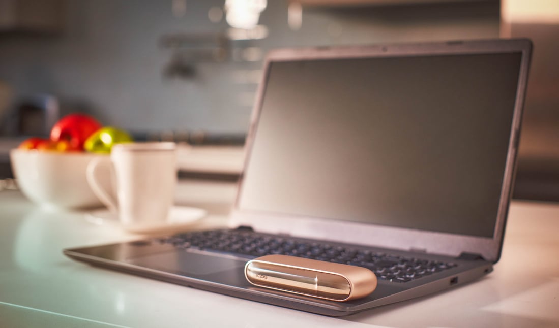 IQOS 3 DUO and Laptop