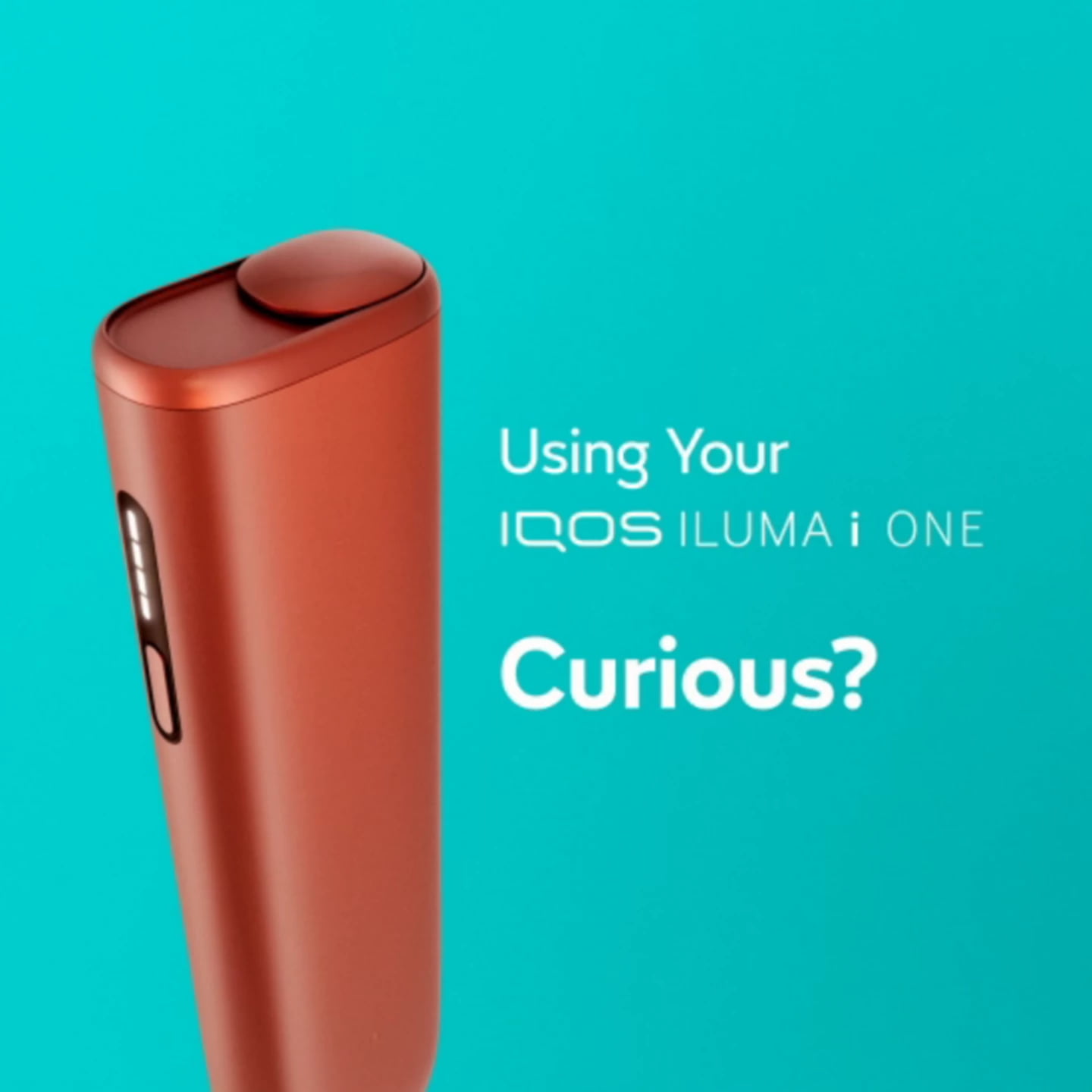An IQOS ILUMA i ONE
