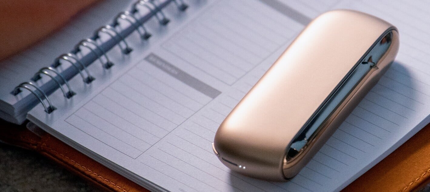 IQOS On Notepad